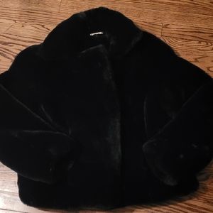 T Tahari Faux Fur Jacket